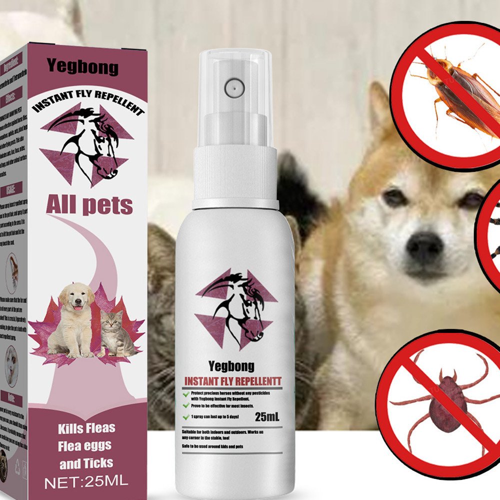 Spray Repelente de Insetos e Antipruriginoso para Pets