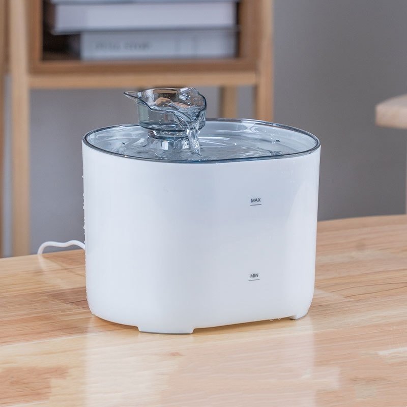 Bebedouro Inteligente com Sensor de Presença e Filtro Circulante – Gatos e Cães