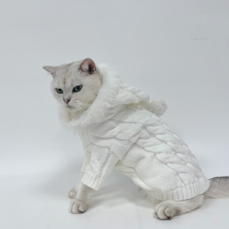 Suéter de Tricô Quentinho para Pets – Outono e Inverno