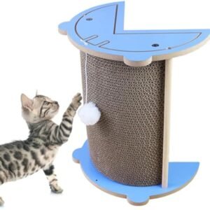 Arranhador de Canto em Papelão para Gatos - Proteção para Paredes e Cantos