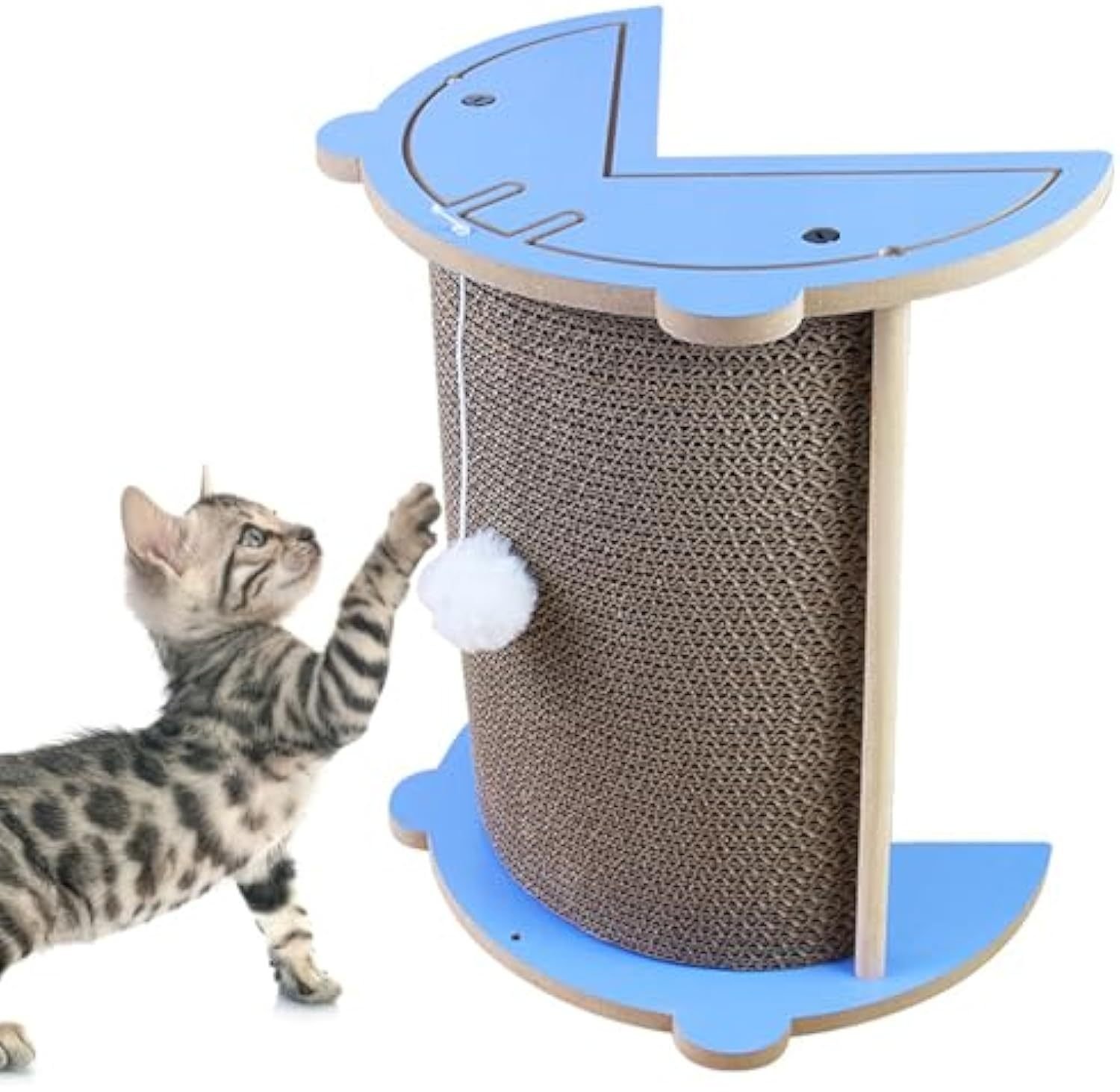 Arranhador de Canto em Papelão para Gatos – Proteção para Paredes e Cantos