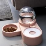 Bebedouro de Caracol Automático com Filtro de Gravidade 1.8L - Cães e Gatos
