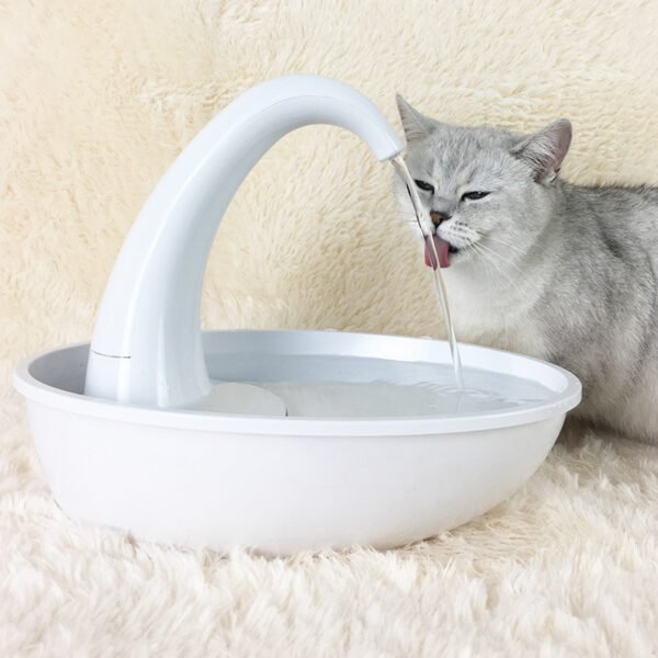 Fonte Bebedouro de Aço Inox com Fluxo Suave Silencioso Bivolt 2.3L – Gatos e Cães