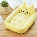 Caminha Casinha Cartoon para Cães e Gatos — Macia e Quentinha