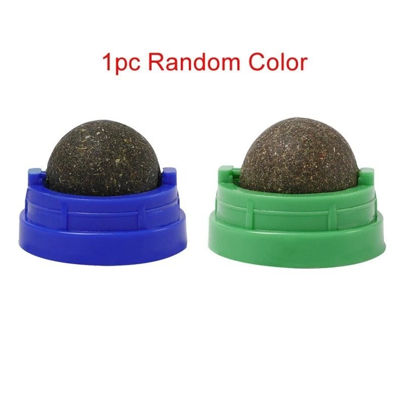 Bolinha de Catnip para Lamber com Fibra Vegetal para Gatos