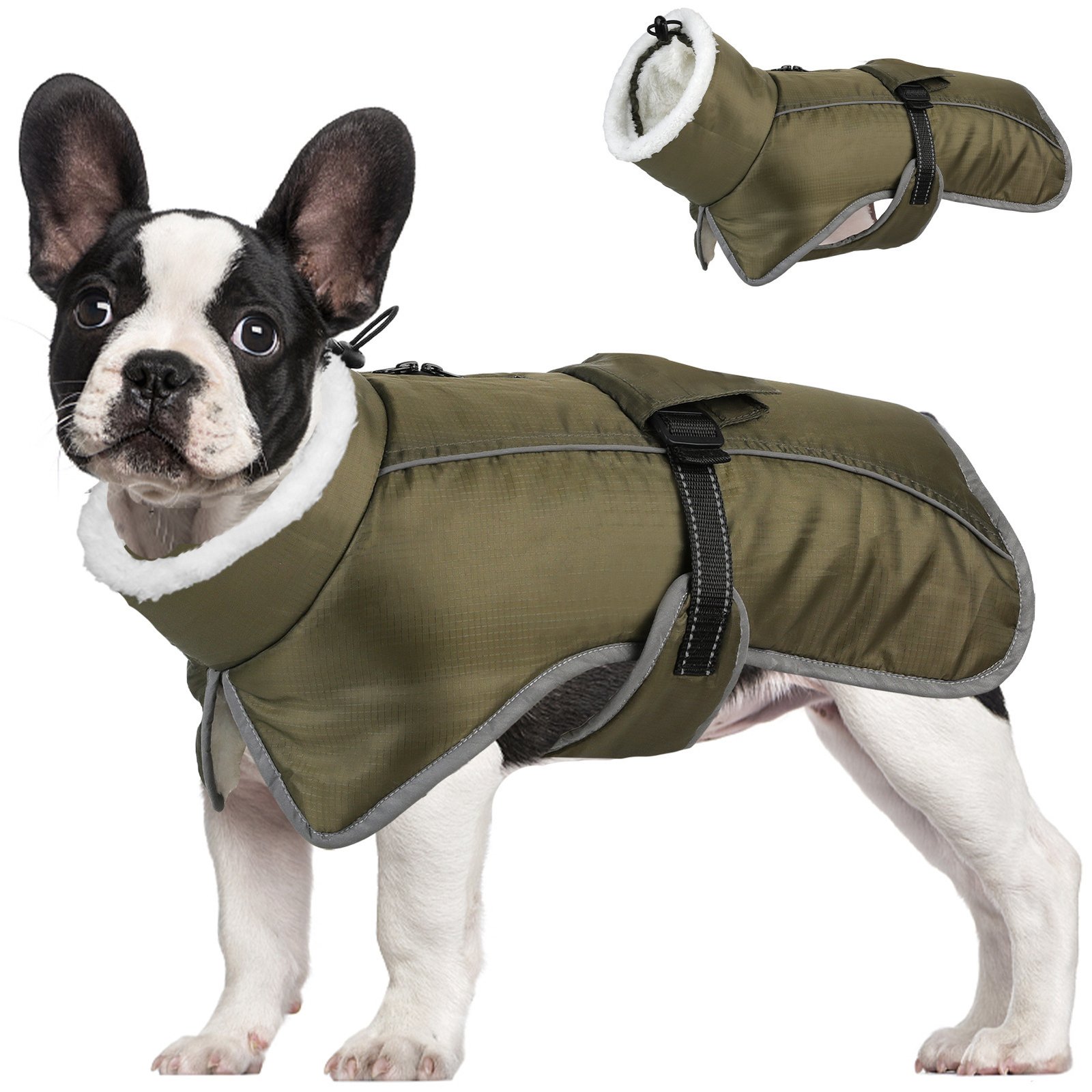 Casaco Acolchoado Impermeável para Cães – Proteção Total no Frio
