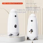 Alimentador Inteligente WiFi com Câmera Full HD 1080p USB - Cães e Gatos