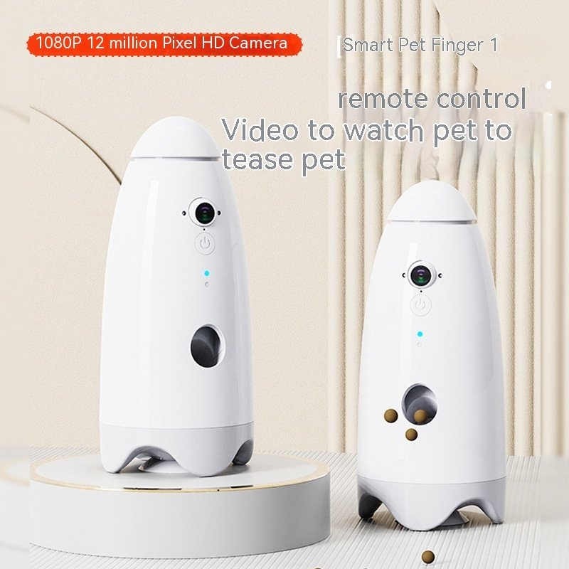 Alimentador Inteligente WiFi com Câmera Full HD 1080p USB – Cães e Gatos