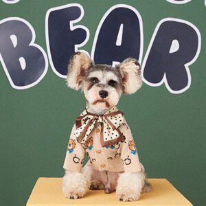 Cardigan Suéter para Teddy, Schnauzer e Pomerânia