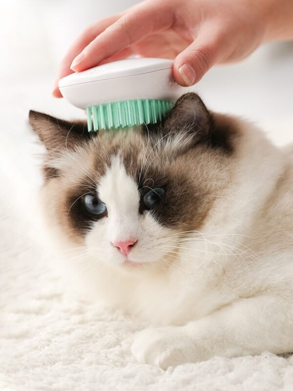 Pente Removedor de Pelos com Limpeza Automática para Cães e Gatos