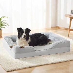 Cama Impermeável para Cães e Gatos Médios e Grandes — Alta Qualidade