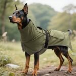 Jaqueta Shell Impermeável 2 em 1 para Cães Grandes — Com e Sem Forro