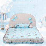 Cama Quadrada Removível de Algodão para Pets — Lavável na Máquina