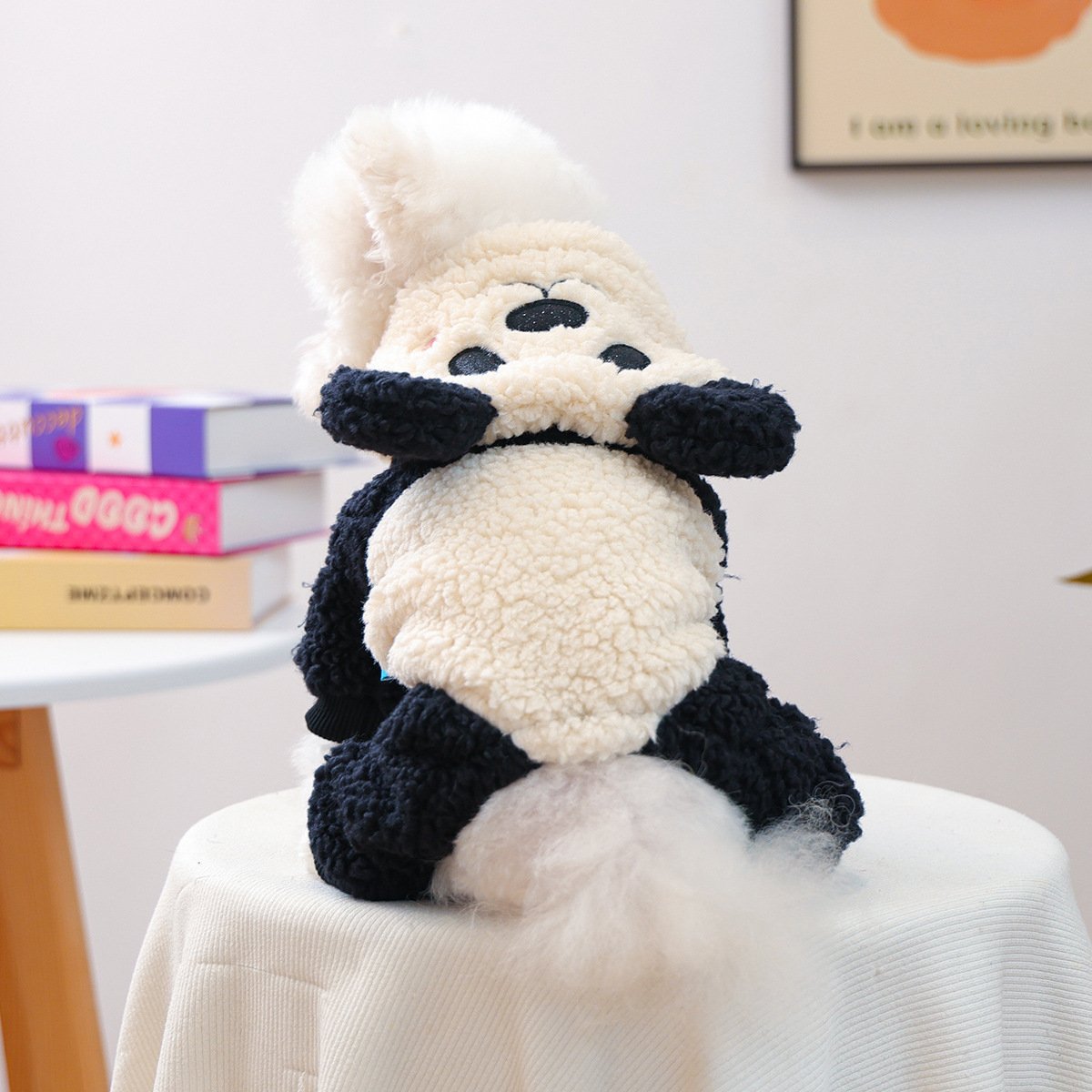 Fantasia de Panda para Pets – Roupa Divertida para Cães e Gatos