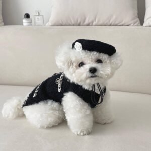 Gorro Tricotado Fashion para Cães e Gatos