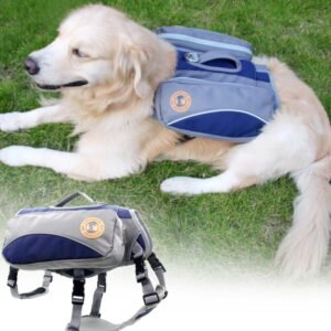 Mochila Expansível para Transporte de Pet — Bolsa de Viagem Nylon Desmontável