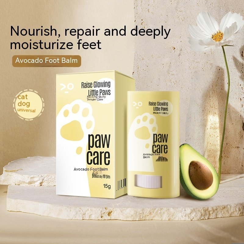 Creme Hidratante para Patinhas e Garras de Pets — Fórmula Abacate