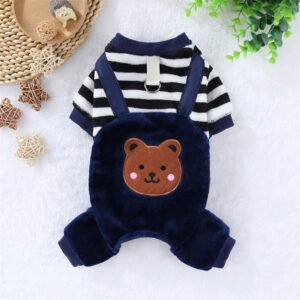 Roupa de Flanela Quatro Patas para Pets – Quentinha para o Inverno