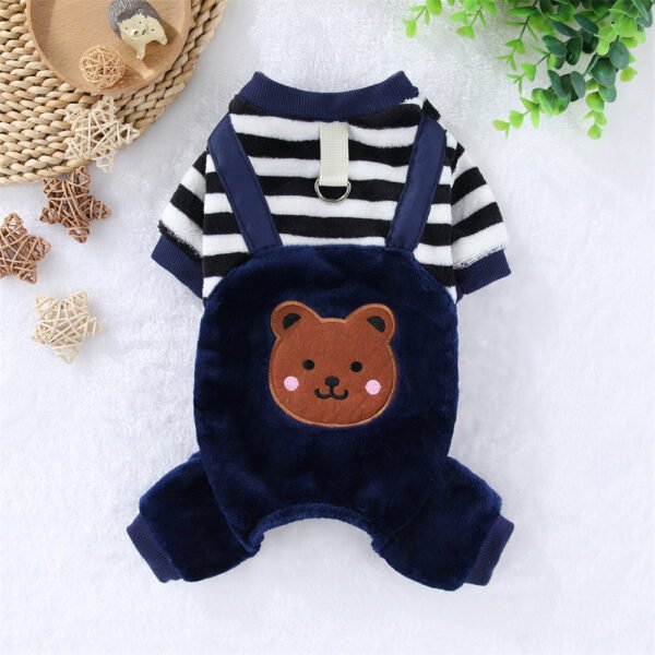 Roupa de Flanela Quatro Patas para Pets – Quentinha para o Inverno