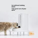 Ergonomic Elevated Riser Pet Feeder for Dogs and Cats