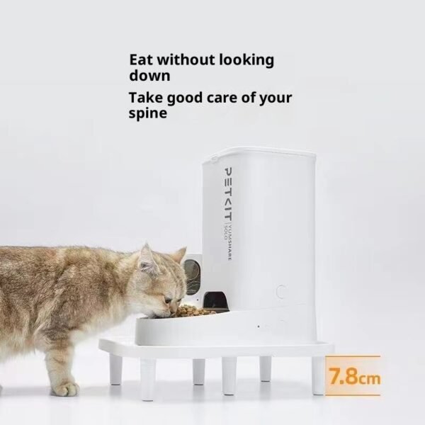 Ergonomic Elevated Riser Pet Feeder for Dogs and Cats