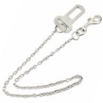 Guia de Corrente Inox para Cães Filhotes – Leve e Resistente