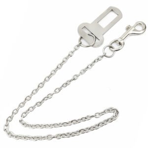 Guia de Corrente Inox para Cães Filhotes – Leve e Resistente