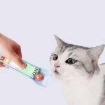 Colher Espremedora de Sachê Higiênica para Gatos - Design Patinha