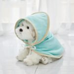 Roupão de Banho em Microfibra para Pets – Secagem Rápida
