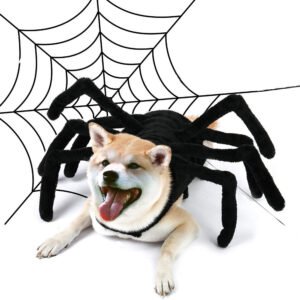 Fantasia de Aranha para Pets – Costas e Barriga Divertidas