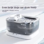 Super Fonte Bebedouro de Aço Inox Baleia Gigante 7L - Cães e Gatos