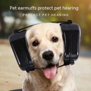 Protetor Auricular Anti-ruído para Cães — Ideal para Caça, Fogos e Barulhos Intensos