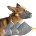 Dog PM2.5 Air Filter Mask - 3-Pack Respiratory Protection