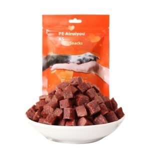Cubos Mastigáveis de Carne e Frango – Petisco Saudável e Nutrição Equilibrada (100g)