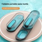 Comedouro e Bebedouro de Silicone Dobrável Portátil para Viagem - Cães e Gatos