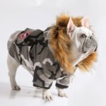 Jaqueta de Pluma Camuflada para Cães — Leve e Quentinha