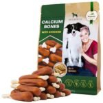 Osso de Cálcio com Frango Beloved Pets Petisco Natural para Cães