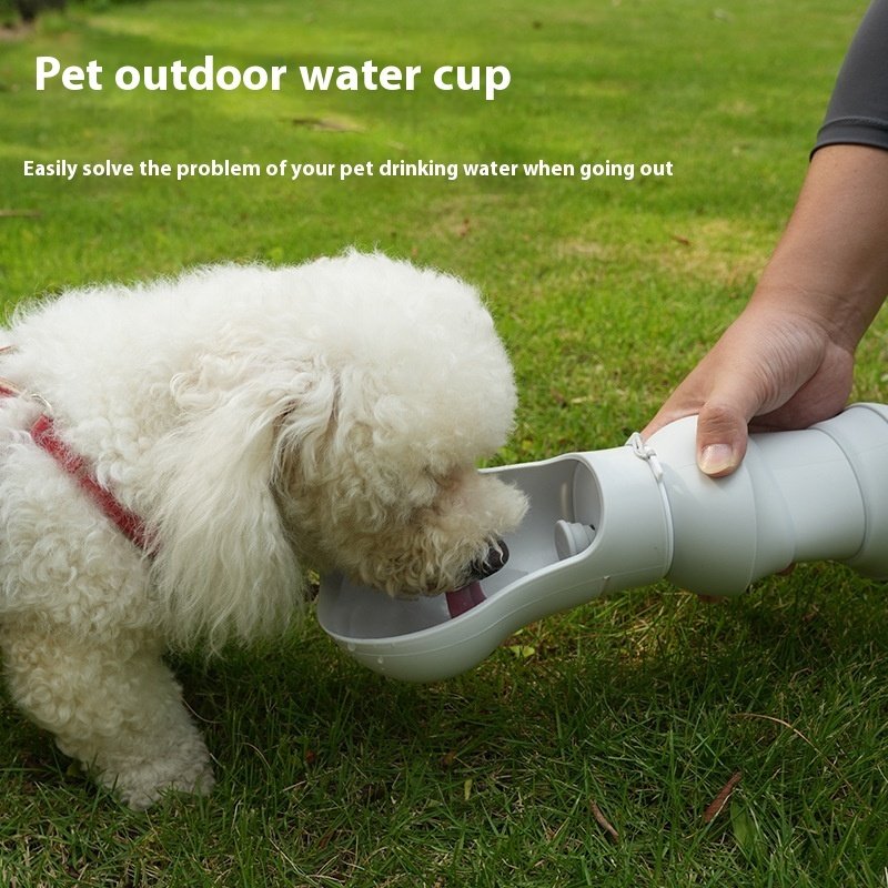 Copo Bebedouro de Silicone Dobrável Portátil para Passeio – Cães e Gatos