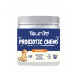 Probióticos Mastigáveis para Cães – Equilíbrio Intestinal e Suporte Imunitário120 Cápsulas