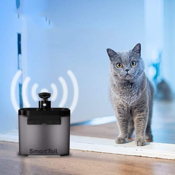 Fonte Bebedouro Sem Fio S1 Inteligente com Bateria Longa Duração – Gatos