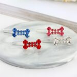 Presilha Decorativa com Strass para Pets – Acessório Estilo Hip Hop