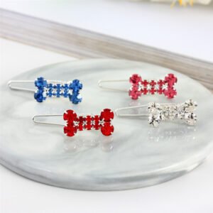 Presilha Decorativa com Strass para Pets – Acessório Estilo Hip Hop