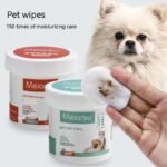Lenços Umedecidos para Limpeza de Ouvidos e Olhos de Pets