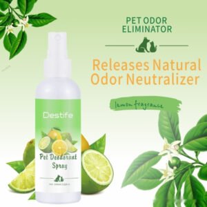 Spray Perfumado Desodorizante para Cães e Gatos — Aroma Limão