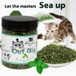 Erva de Gato Catnip em Pó – Auxilia na Eliminação de Bolas de Pelo (280ml)