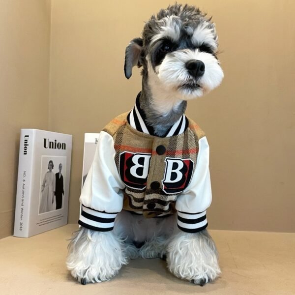 Jaqueta de Lã com Pelagem Sintética para Cães – Bull, Schnauzer e Shiba Inu