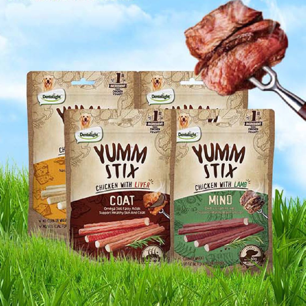 Petisco Tiras de Frango para Filhotes -Cães(50g)
