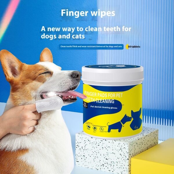Dedeira de Limpeza Dental para Pets — Hálito Fresco sem Estresse