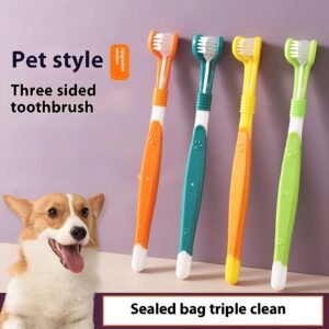 Kit Escova de Dentes para Pets