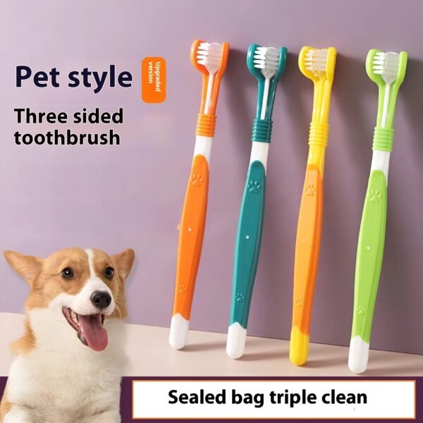 Kit Escova de Dentes para Pets